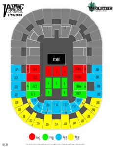 Wolstein Center Detailed Seating Chart